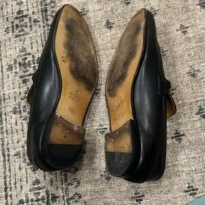 Gucci Jordaan Leather Loafers with Brass Detail (Men’s) Gucci Men main image 4